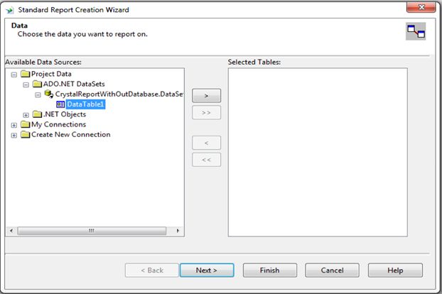 ADD New Crystal Reports